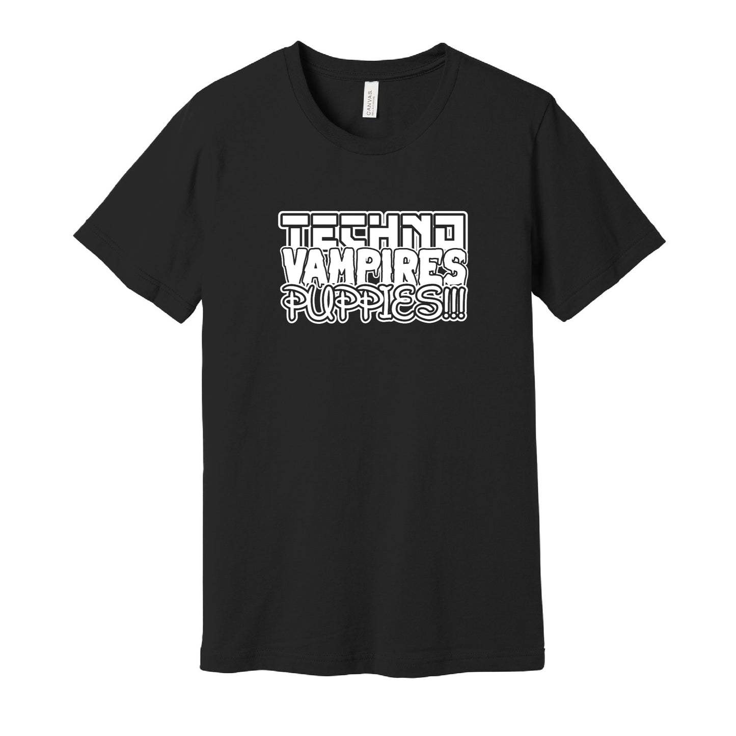 Techno Vampires Puppies T-Shirt // Standard or Limited Edition: Glow-in-the-dark