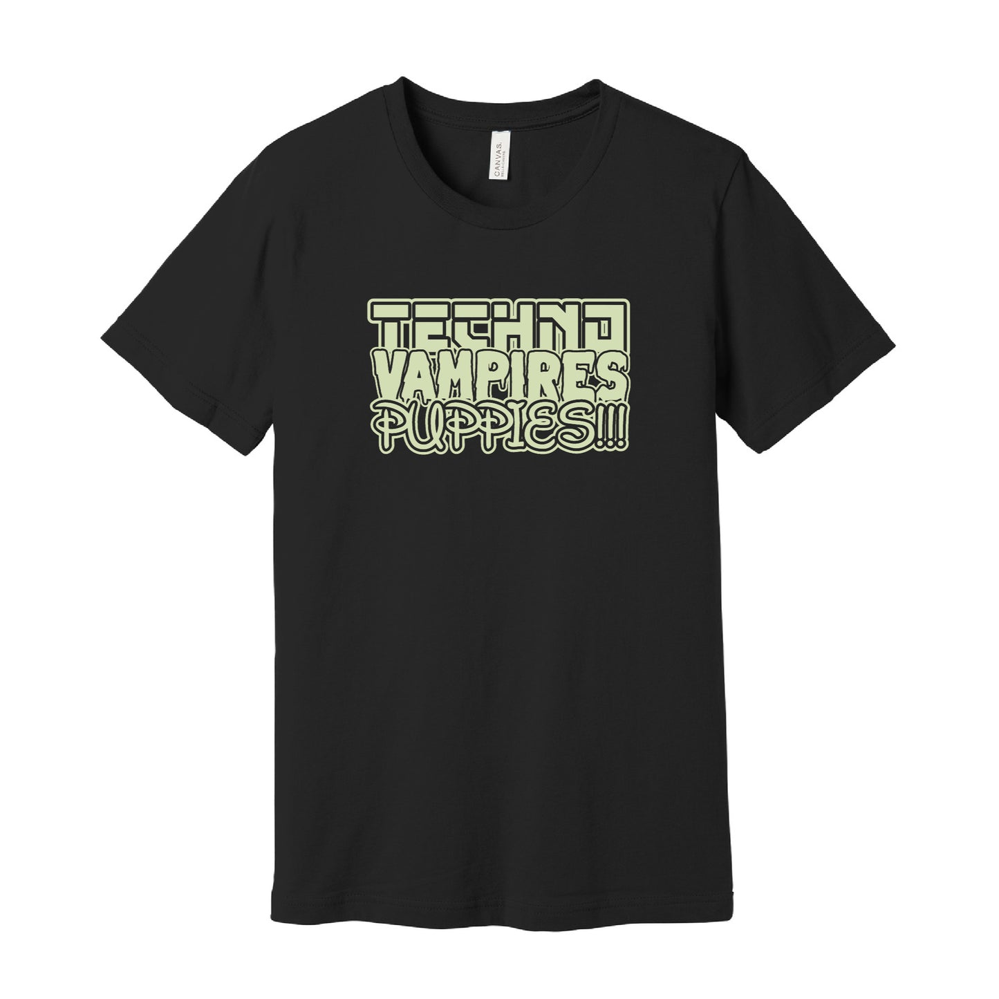 Techno Vampires Puppies T-Shirt // Standard or Limited Edition: Glow-in-the-dark